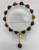 8mm $9.99 Unique Design Tiger's Eye Bracelet Adjustable Collection Wealthy Stone Protection Bracelet for Men Women