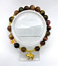 8mm $14.99 &$19.99 Stunning Tiger's Eye Bracelet Adjustable Collection Wealthy Stone Protection Bracelet for Men Women